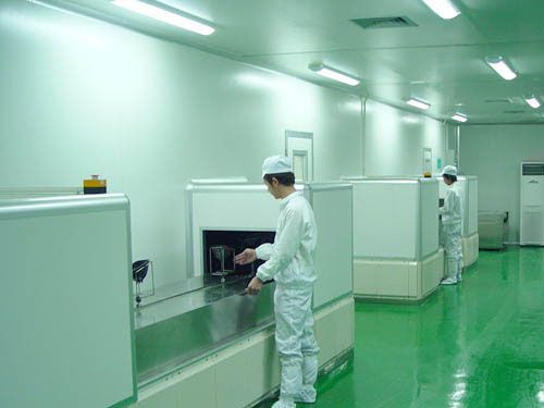 物理式净化方式的净化车间