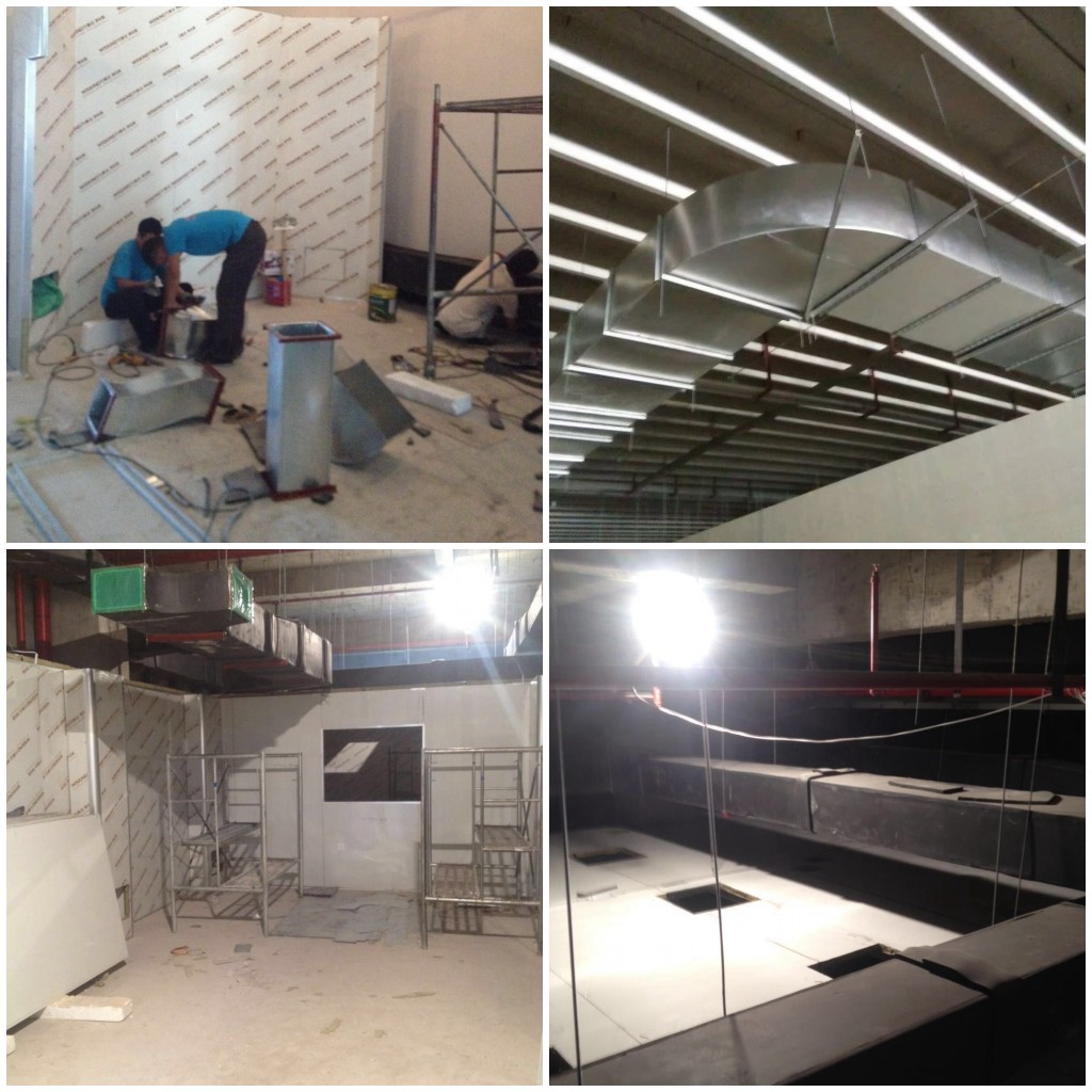 食品车间净化工程风管系统